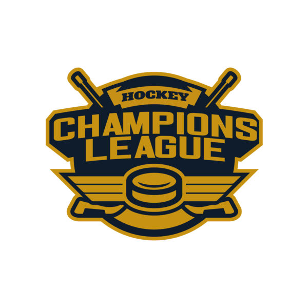 Champions League Hockey logo template Thumbnail