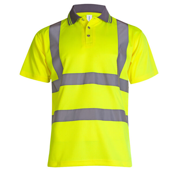 Hi Vis Short Sleeve Polo Shirt Thumbnail